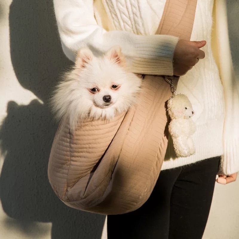 Túi vận chuyển thú cưng - Túi đeo chéo dễ thương cho chó mèo đi muôn nơi cùng với sen