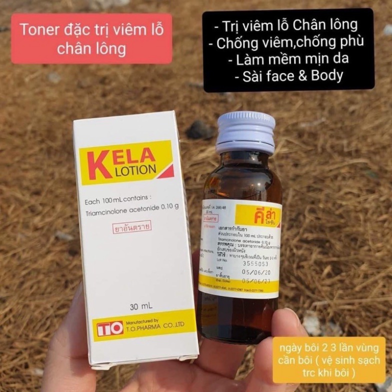 Viêm nang lông KELA LOTION Thái Lan 30ml | BigBuy360 - bigbuy360.vn