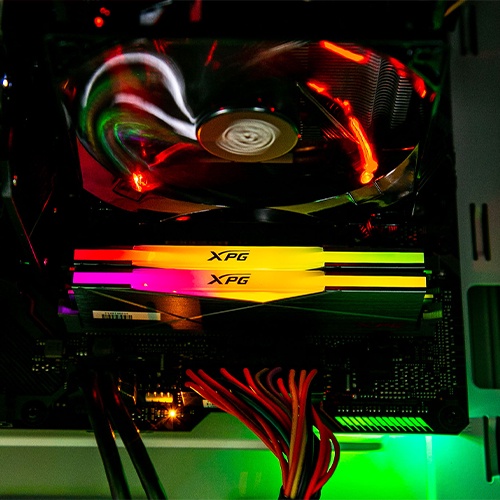 Ram Desktop Adata XPG Spectrix D41 RGB Grey 8GB  DDR4 3000Mhz