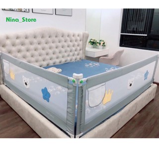 ⭐⭐⭐[FREE SHIP]Thanh chắn giường cao cấp cho be, mẫu mới dễ dàng lắp ráp, an toan cho be