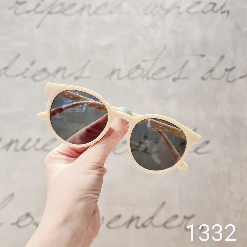 Kính Mát Nữ Thời Trang Hàn Quốc L1332 - Kính Râm Nữ Tròn Chống UV400 Lilyeyewear