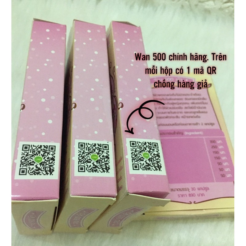 Wan 500 Thái lan( Hàng CHUẨN) | Thế Giới Skin Care