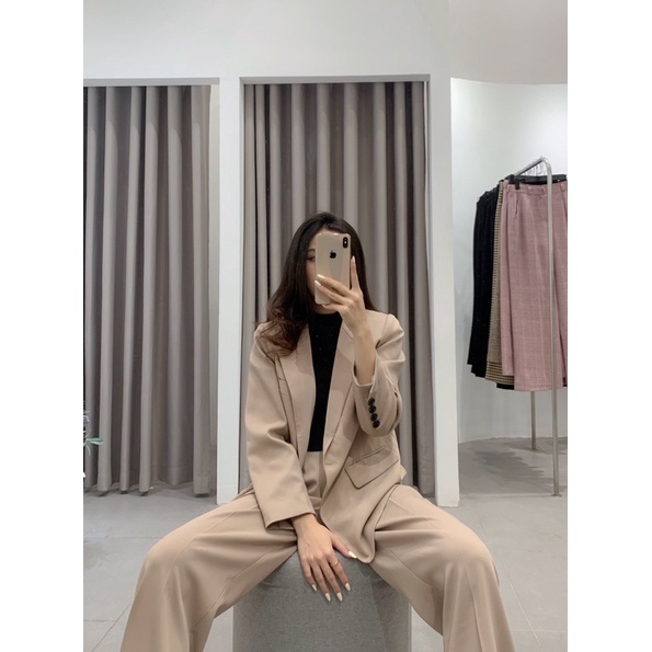 ZIEL Set blazer cao cấp may 2 lớp