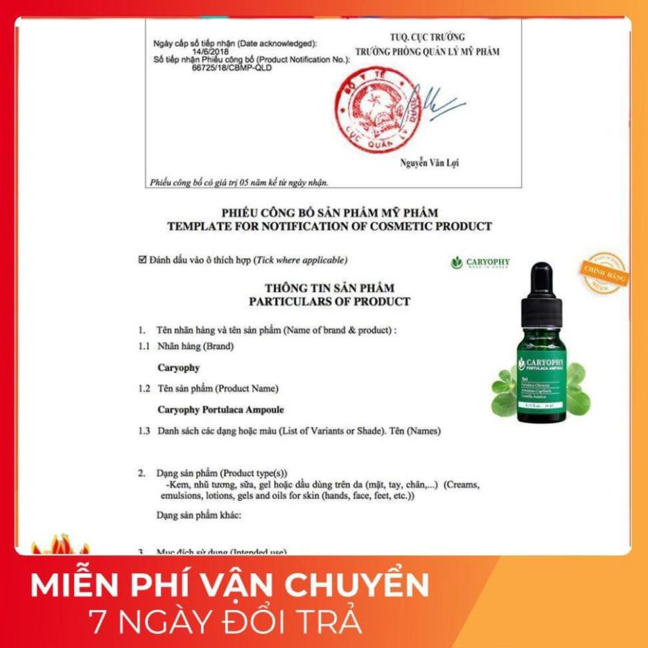 Sỉ-  Serum ngăn ngừa mụn và thâm Caryophy Chính Hãng - Serum Mụn Ngăn Ngừa Mụn Ẩn,Mụn Đầu Đen | BigBuy360 - bigbuy360.vn