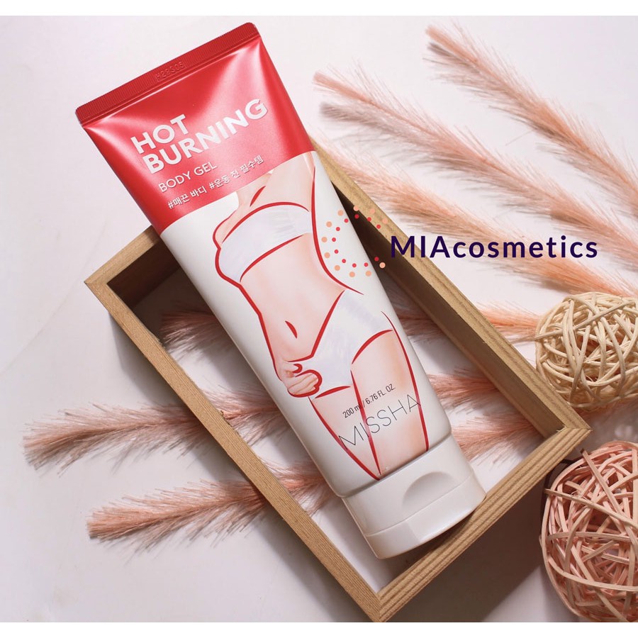 [CHÍNH HÃNG] Gel Tan Mỡ Missha Hot Burning Body Gel 200ml – Bí quyết để vóc dáng chuẩn săn chắc