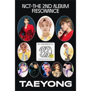 Hình dán nhóm nhạc Nct 127 taeyong Kpop a6 Nct 2020