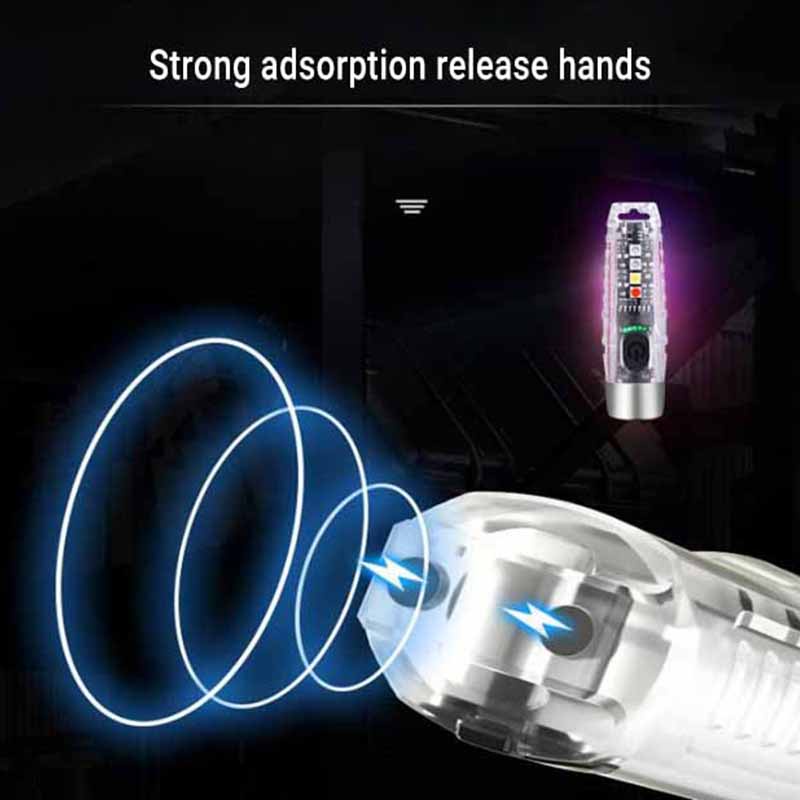 Móc Khóa Đèn Pin S12 Kích Thước Nhỏ Gọn 400 Lumens Dùng Cho Cắm Trại