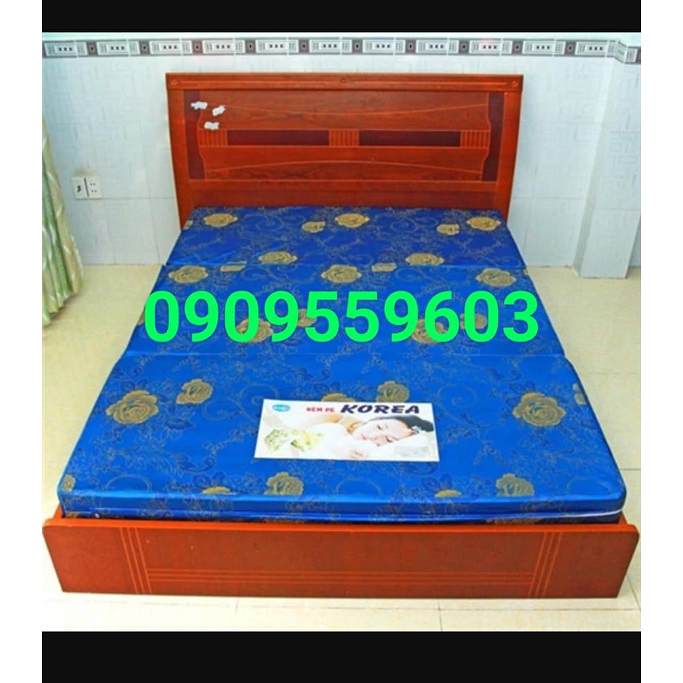 nệm bông ép hàn quốc 1m2x2mx10cm