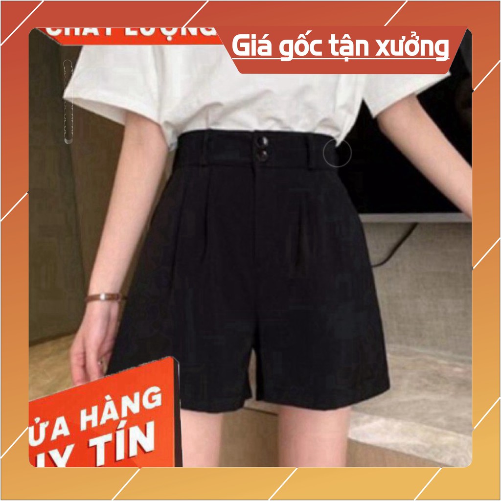 quần short cạp cao chất tuyết mưa