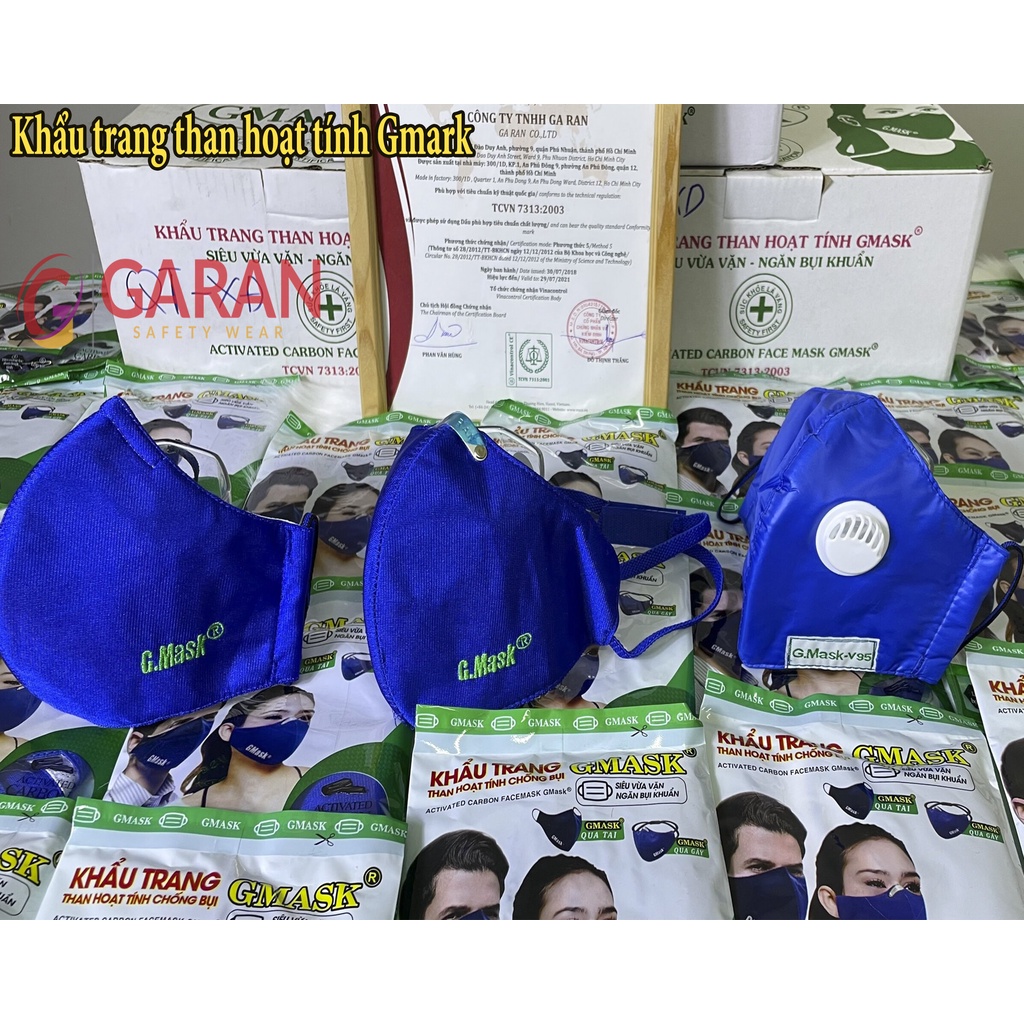 Khẩu Trang Than Hoạt Tính Chống Bụi Khuẩn GMASK