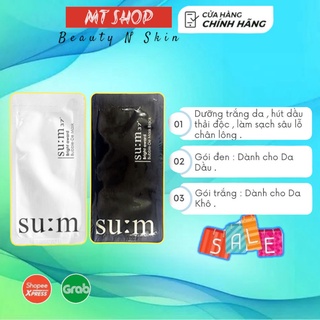 Mặt Nạ Sum Trắng Da Thải Độc Su:m 37