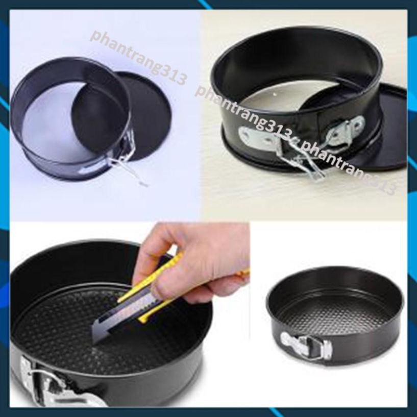 Khuôn tròn đế rời 22cm