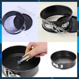 Khuôn tròn đế rời 22cm