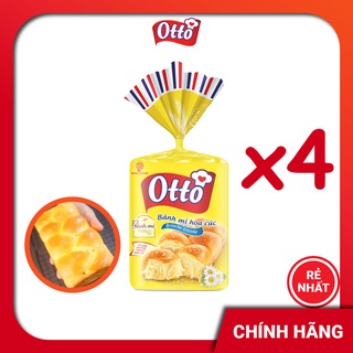 COMBO GIA ĐÌNH CHÍNH HÃNG Combo 4 Bịch Bánh mì Hoa Cúc Otto - Otto Brioche