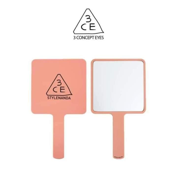 Gương Cầm Tay 3CE Dáng Vuông 90 x 160mm 3CE Mood Recipe Square Hand Mirror Primera, Laneige, espoir