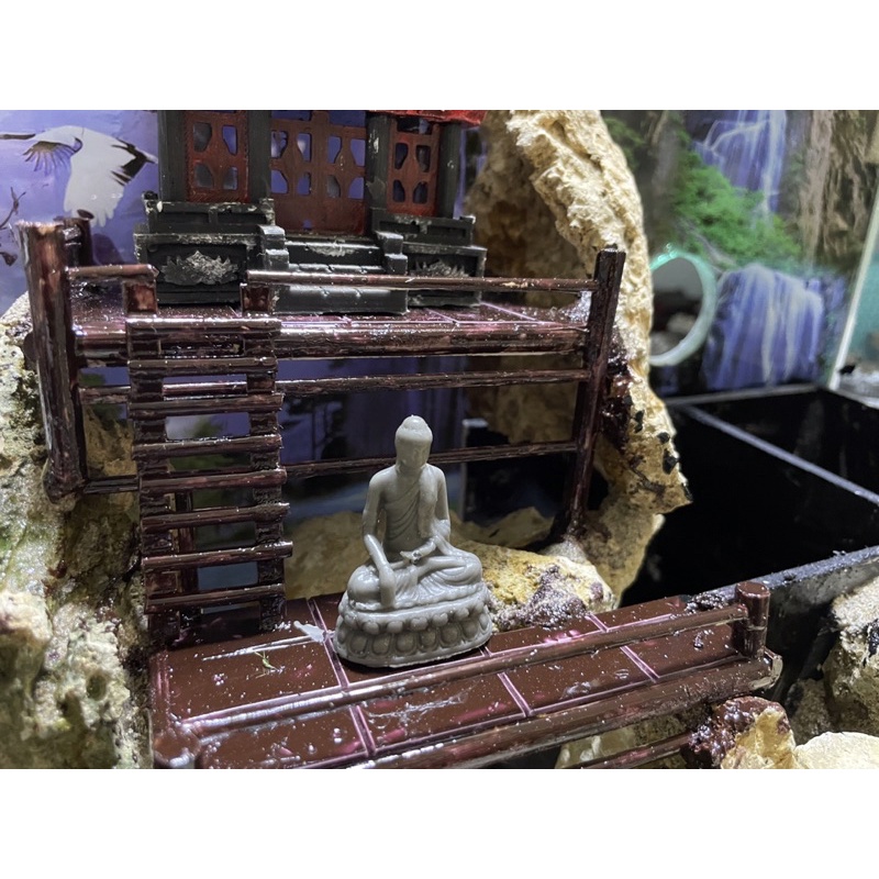 Tượng phật mini cao 5cm trang trí tiểu cảnh, hồ cá, non bộ