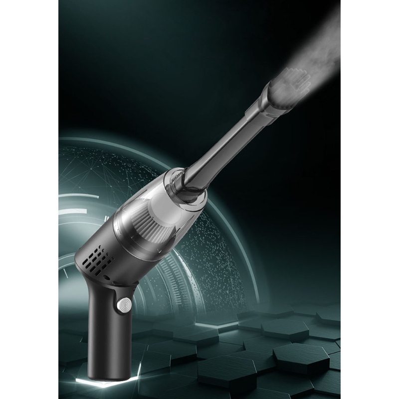 Máy Hút Bụi Cầm Tay Không Dây Công Suất Cao Sạc USB Tiện Dụng