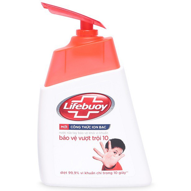 Nước rửa tay ✨ HÀNTHANH LÝ✨ Thương Hiệu Lifebuoy - Khối lượng 180gr