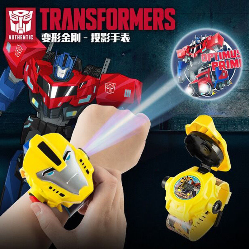 Đồng Hồ Đeo Tay Hoạt Hình Robot Optimus Prime