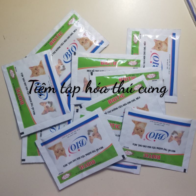 Men tiêu hóa Biotic cho chó mèo 5g