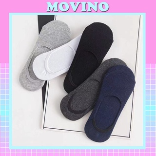 Set 5 đôi tất lười nam cổ ngắn, vớ lười thấp cổ có đệm gót chống tuột TN35 rẻ
