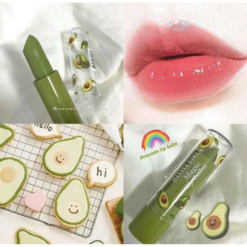 Son Dưỡng Môi Trái Bơ Màu Hồng Tự Nhiên Avocado Magic Lip Balm