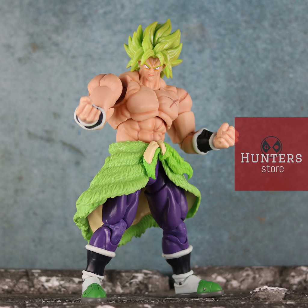 Mô hình Super Saiyan Broly Full Power Shf Dragon Ball Super Movie