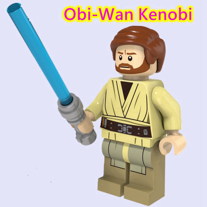 Mô Hình Đồ Chơi Nhân Vật Yoda Obi-Wan Kenobi Dooku Trong Starwars