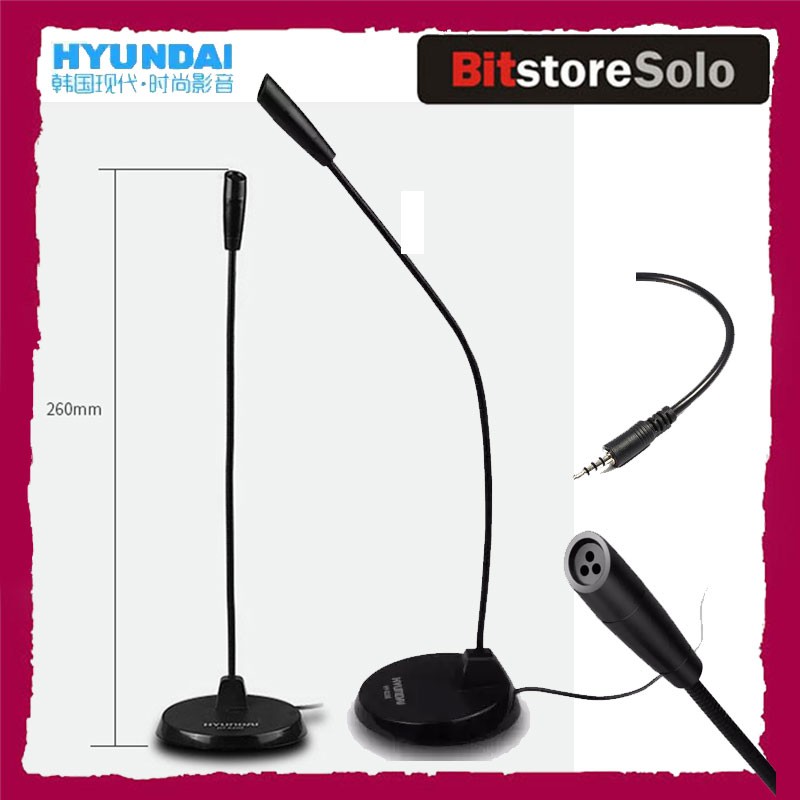 Micro Cài Áo Hyundai Hy-K200 Jack 3.5mm