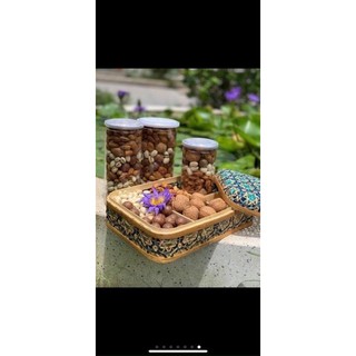 ☺️ 4 loại hạnh nhân óc chó rang bơ 450gr
