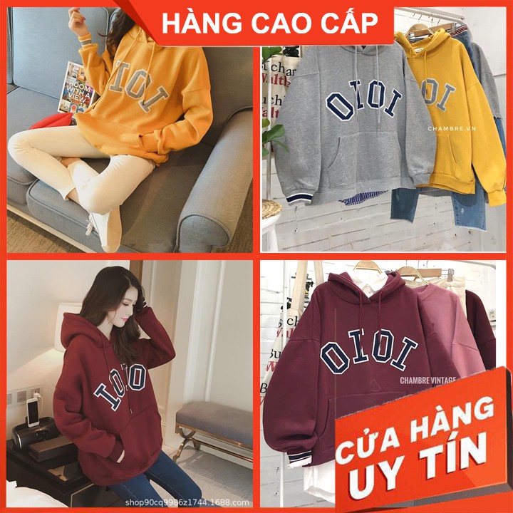 Áo Hoodie Unisex, Áo Khoác Thun Nỉ OIOI