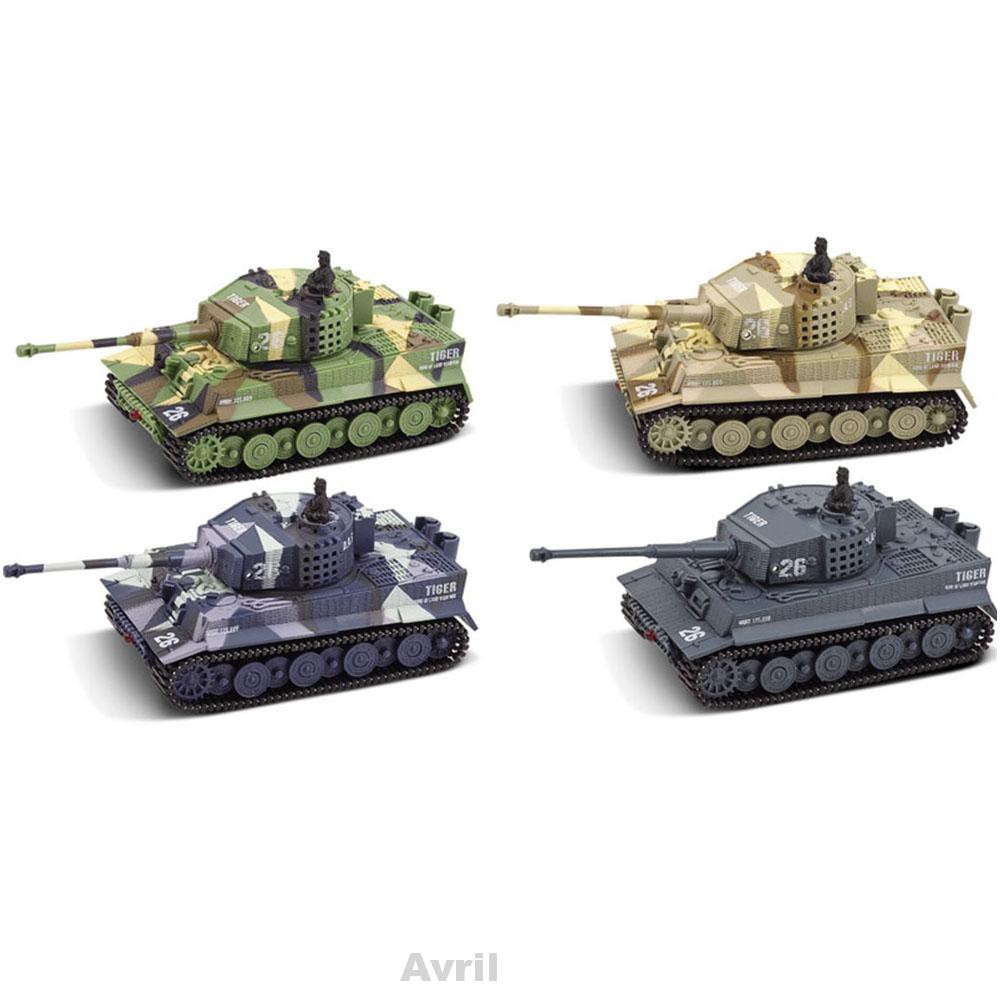 Toy Kids Remote Control Tiger Tank Gift Parts RC Cars Simulation German For Child