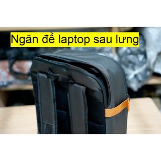 Balo đeo vai dùng đựng máy ảnh DSLR, chất liệu mặt ngoài bằng vải dệt polyester roady full photo.