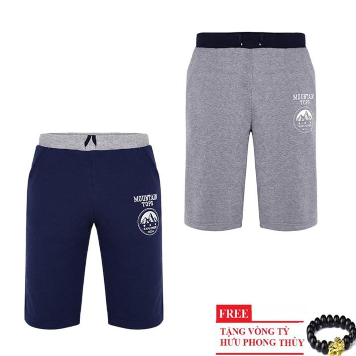 Combo 2 Quần Short Nam Lưng Thun Gabo Fashion CQS11 Tặng Vòng Tay hàng vnxk