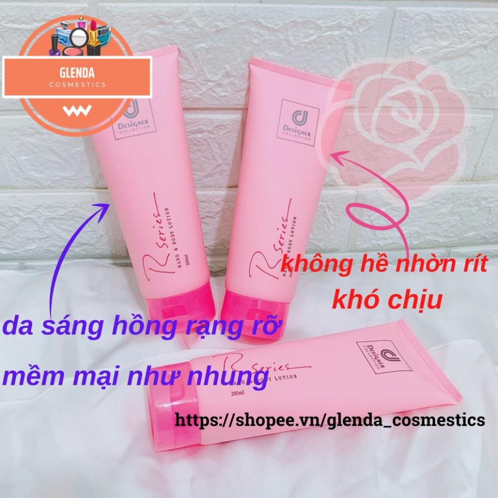 Dưỡng thể hương nước hoa Designer Collection R-Series Hand and Body lotion 200ml