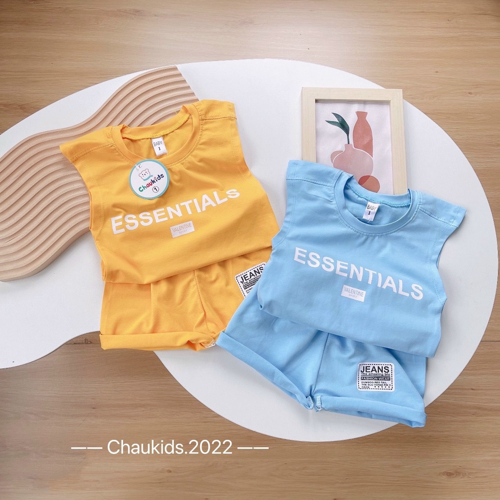 Bộ quần áo trẻ em bé Trai phong cách hàng hiệu chất cotton size cho bé sơ sinh đến 5 tuổi nhà MiDuKid