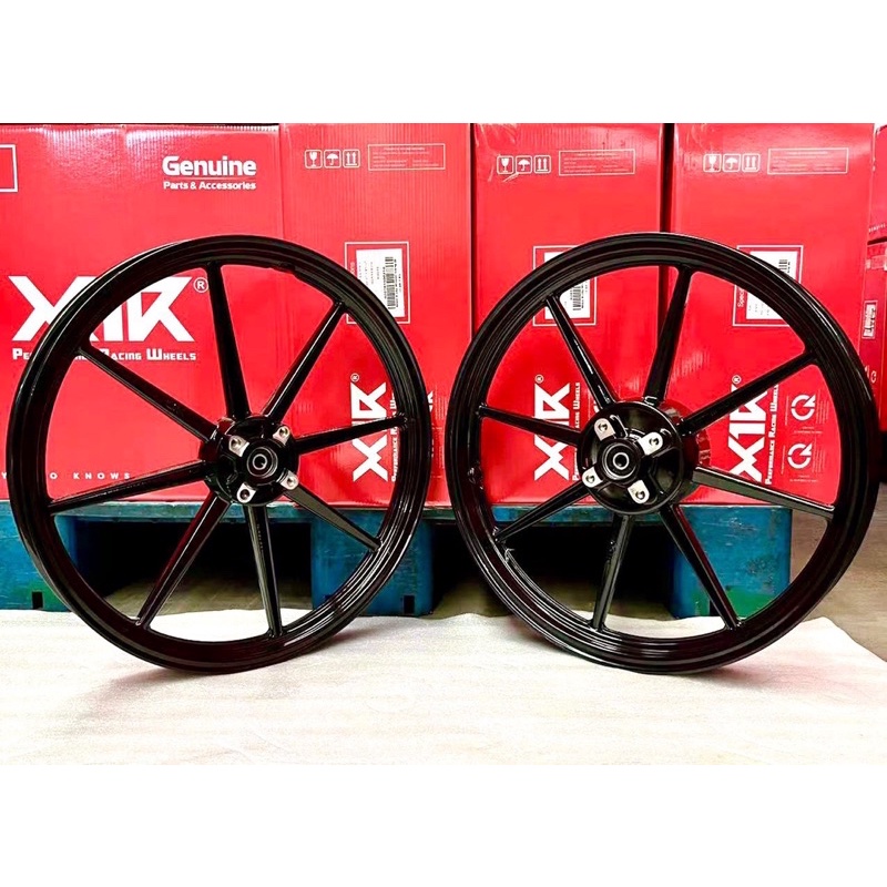 Mâm 8cây X1R chính hãng gắn Raider/Satria/Sonic bản 1.6 vs 1.85