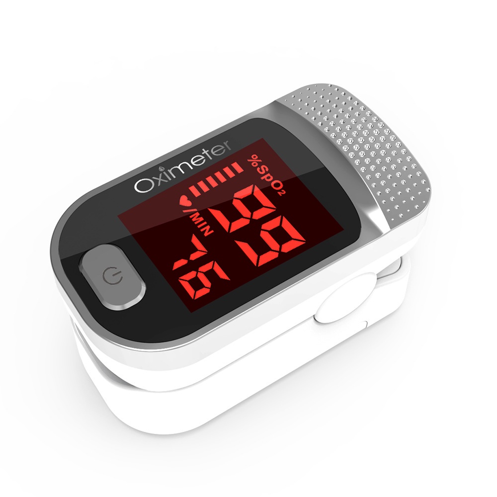 【Ready】 Finger clip oximeter finger pulse oxygen saturation monitor respiratory rate heart rate meter colorlife