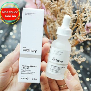 (có hóa đơn)Tinh chất Niacinamide 10% Zinc 1% Ordinary
