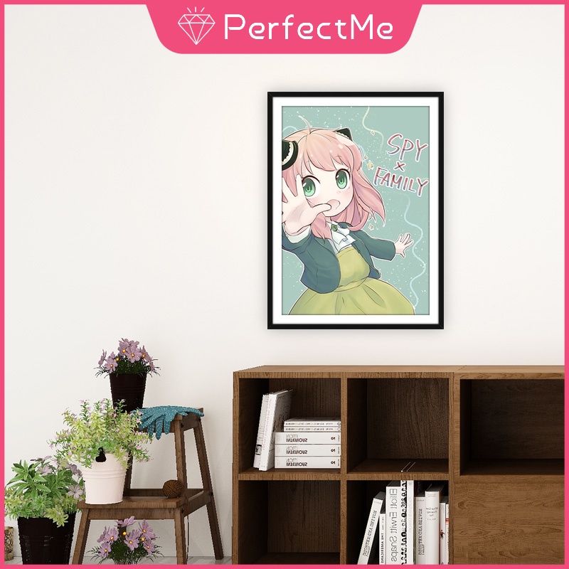 Bộ Tranh Đính Đá 5D Tự Làm Kích Thước 30X40Cm Hình Anime