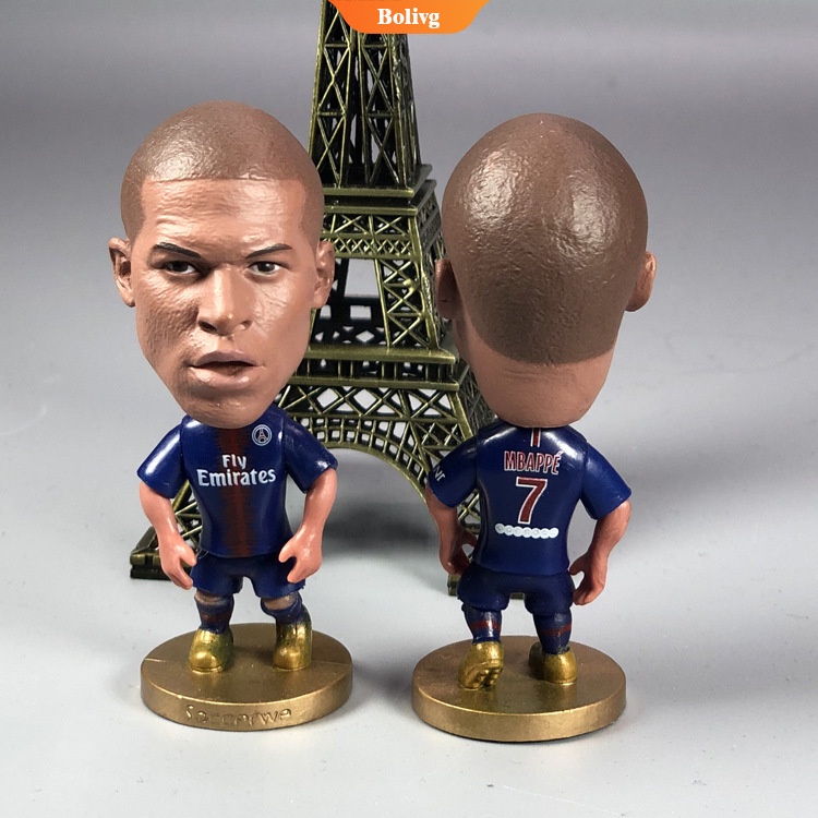 Mô hình búp bê cầu thủ bóng đá Messi Ronaldo Neymar Real Madrid làm quà tặng sinh nhật cho bé