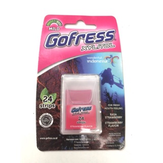 Kẹo ngậm Gofress vị dâu 1.2g Date 2021