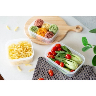 Hộp Đựng Thức Ăn, Hộp Đựng Bảo Quản Thực Phẩm Tủ Lạnh, Lò Vi Sóng HOKKAIDO Inochi (Dạng Chữ Nhật)