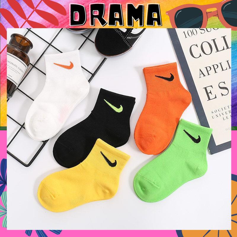 Tất trẻ em, vớ cho bé từ 1 tuổi - 15 tuổi NIKEI cotton mềm nhẹ kháng khẩn hàng cao cấp PHỤ KIỆN DRAMA TAT022