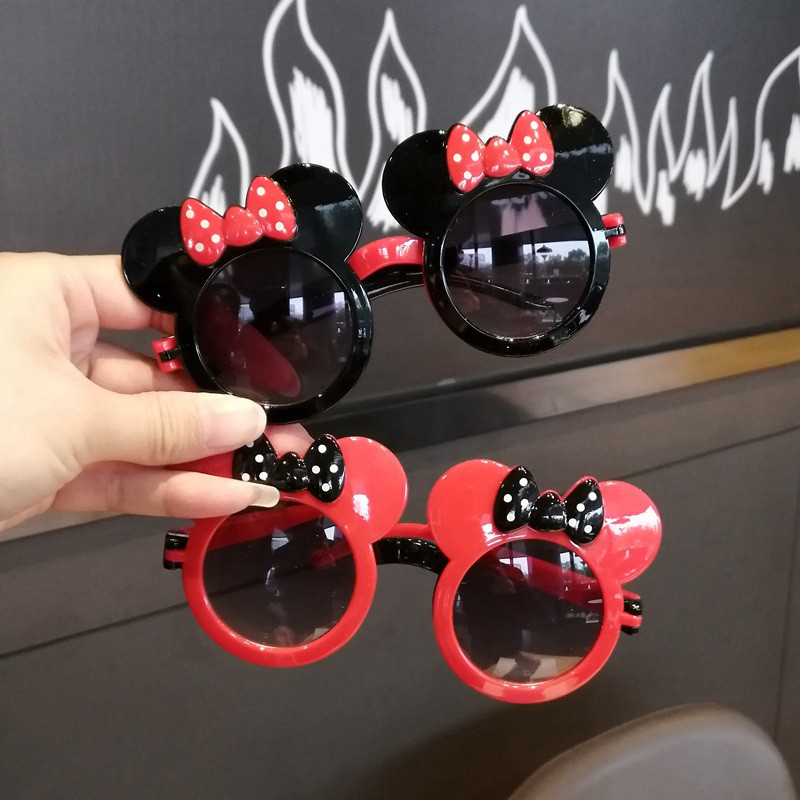 Kính Mát Gọng Silicon Chống Tia Uv Dễ Thương Cho Bé