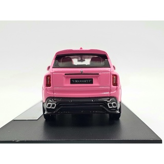 Xe Mô Hình Roll-Royce Cullinan Mansory 1:64 Time Micro ( Hồng )