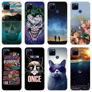 Ốp Điện Thoại TPU Dẻo Họa Tiết Hoạt Hình Dễ Thương Cho Realme C12 Realme C12 2020