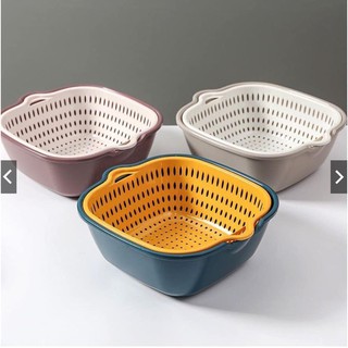 Bổ rổ 6 món tiện lợi -rổ chắc chắn dày dặn nhiều màu