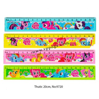 Thước kẻ học sinh, văn phòng, đa dụng, dài 20cm, no:9720