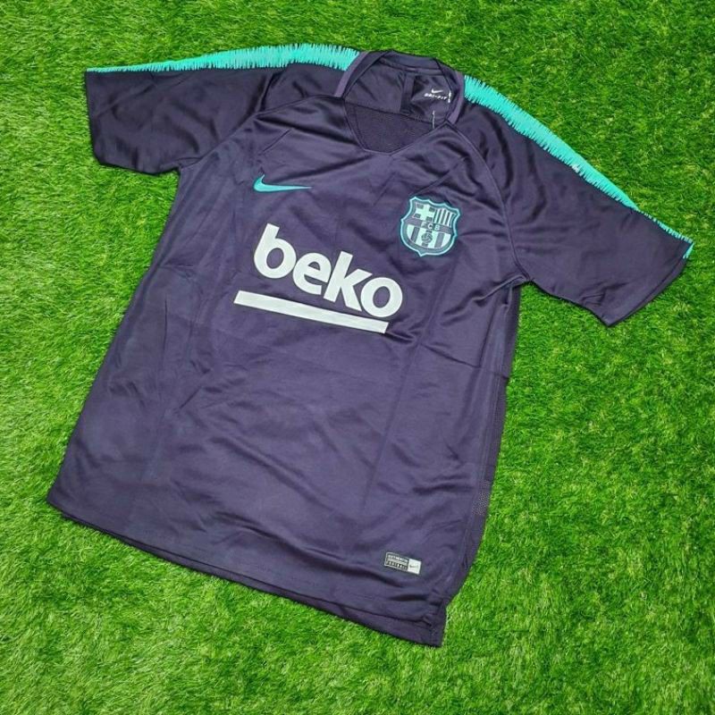 Áo Thun Jersey Barca Barcelona Màu Navy Xxl 2018 2020 2021 Go